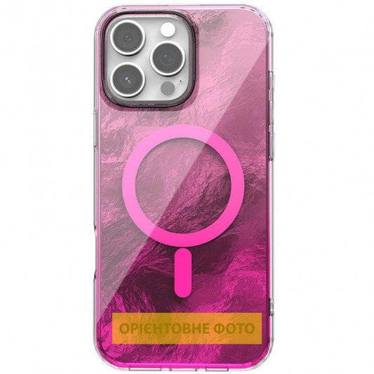 Чохол TPU Shiny Mountain (MagFit) для Apple iPhone 17 Air (6.5") Pink