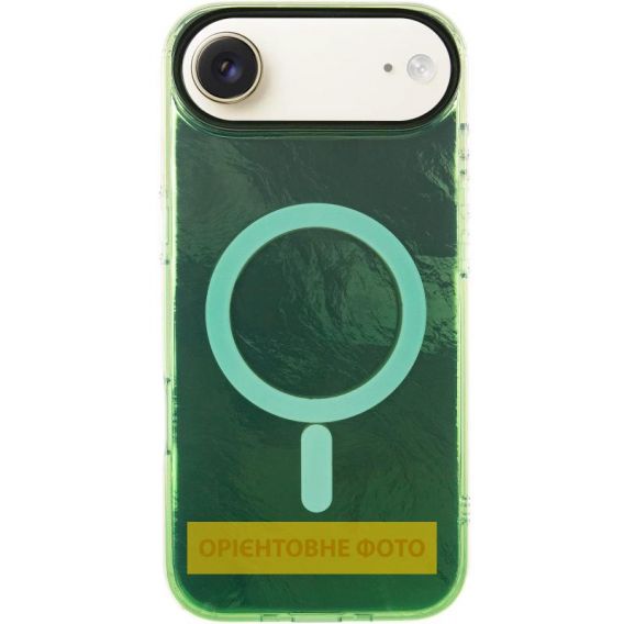 Чехол TPU Shiny Mountain (MagFit) для Apple iPhone 17 Air (6.5) Green