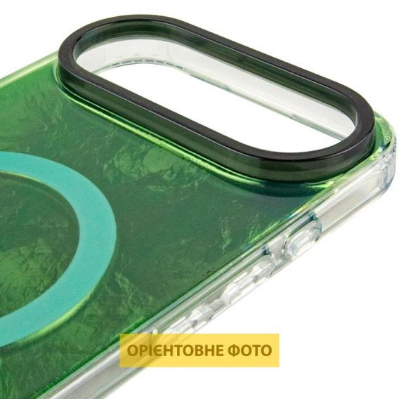 Чехол TPU Shiny Mountain (MagFit) для Apple iPhone 17 Air (6.5) Green