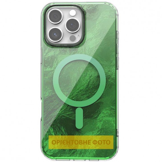 Чохол TPU Shiny Mountain (MagFit) для Apple iPhone 17 Air (6.5") Green