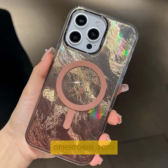 Чохол TPU Shiny Mountain (MagFit) для Apple iPhone 17 Air (6.5") Chocolate