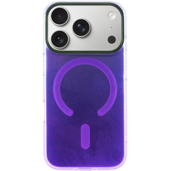 Чехол TPU Shiny Mountain (MagFit) для Apple iPhone 17 Pro (6.3) Purple