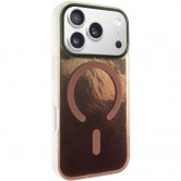 TPU чехол для iPhone 18 Pro Max / 17 Pro Max Shiny Mountain с MagFit, Коричневый
