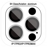 Захисне скло Metal Classic на камеру (у упак.) для Apple iPhone 17 Pro (6.3") / 17 Pro Max (6.9") Срібний / Silver Захисне скло Metal Classic на камеру (у упак.) для Apple iPhone 17 Pro (6.3") / 17 Pro Max (6.9") Срібний / Silver