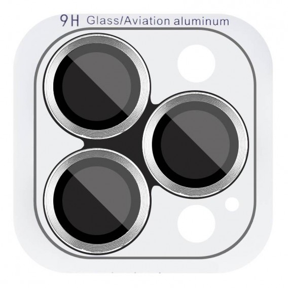 Захисне скло Metal Classic на камеру (у упак.) для Apple iPhone 17 Pro (6.3") / 17 Pro Max (6.9") Срібний / Silver