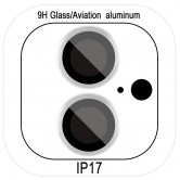 Захисне скло Metal Classic на камеру (у упак.) для Apple iPhone 17 (6.3") Срібний / Silver Захисне скло Metal Classic на камеру (у упак.) для Apple iPhone 17 (6.3") Срібний / Silver