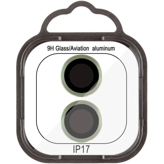 Захисне скло на камеру Metal Classic для Apple iPhone 17 (Light Green)