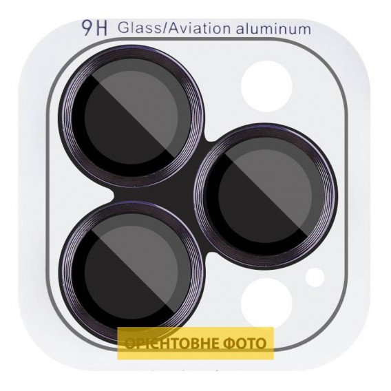 Захисне скло Metal Classic на камеру (у упак.) для Apple iPhone 17 Air (6.5") Чорний / Black