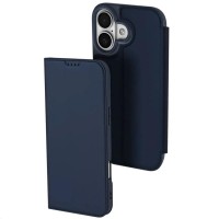 Чохол-книжка Dux Ducis з кишенею для візиток для Apple iPhone 17 (6.3") Синій