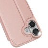 Чехол-книга Dux Ducis с карманом для визиток для Apple iPhone 17 (6.3") Rose Gold