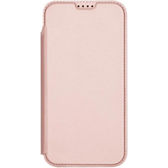 Чохол-книжка Dux Ducis з кишенею для візиток для Apple iPhone 17 Air (6.5") Rose Gold