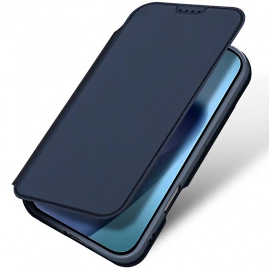 Чохол-книжка Dux Ducis з кишенею для візиток для Apple iPhone 17 Air (6.5") Синій - зображення 7 