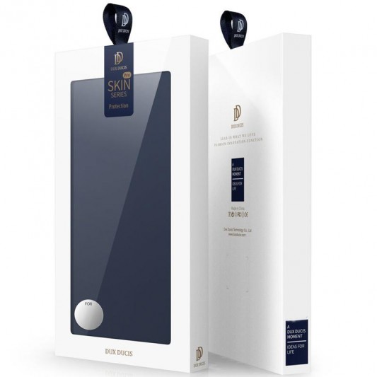 Чохол-книжка Dux Ducis з кишенею для візиток для Apple iPhone 17 Pro (6.3") Синій - зображення 5 