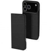 Чехол-книжка для iPhone 18 Pro / iPhone 17 Pro Dux Ducis с карманом для визиток Черный