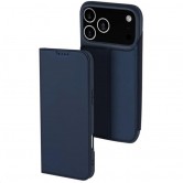 Чехол-книжка Dux Ducis с карманом для визиток для Apple iPhone 17 Pro Max (6.9 дюйма) Синий