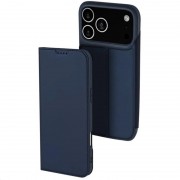Чехол-книга Dux Ducis с карманом для визиток для Apple iPhone 17 Pro Max (6.9") Синий