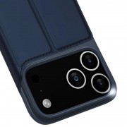 Чехол-книга Dux Ducis с карманом для визиток для Apple iPhone 17 Pro Max (6.9") Синий