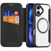 Чехол-книжка для iPhone 17 с MagSafe Dux Ducis Skin X Pro (Black)