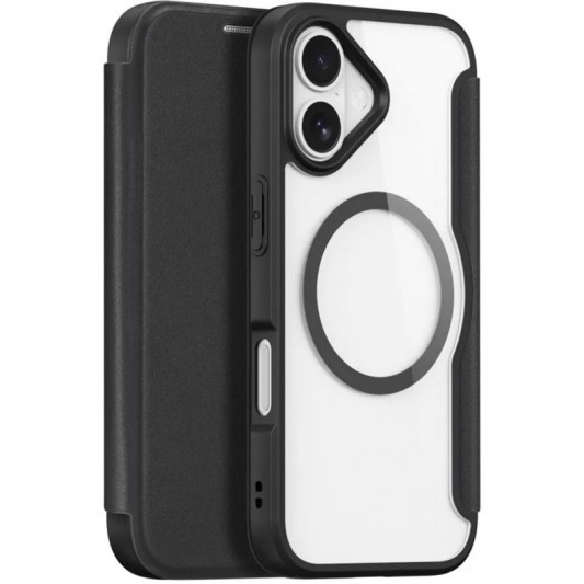 Чохол-книжка Dux Ducis Skin X Pro with MagSafe для Apple iPhone 17 (6.3") Black - зображення 4 