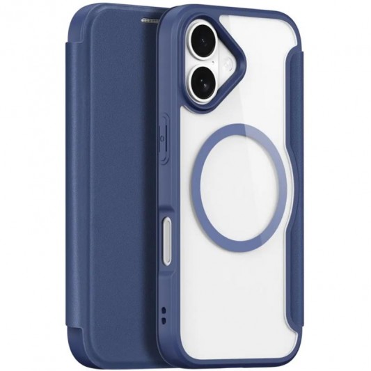 Чохол-книжка Dux Ducis Skin X Pro with MagSafe для Apple iPhone 17 (6.3") Blue - зображення 3 
