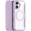 Чохол-книжка Dux Ducis Skin X Pro with MagSafe для Apple iPhone 17 (6.3") Purple Pink