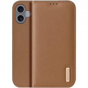 Чохол-книжка Dux Ducis Hivo для Apple iPhone 17 (6.3") Brown Чохол-книжка Dux Ducis Hivo для Apple iPhone 17 (6.3") Brown