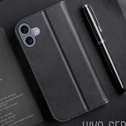 Чохол-книжка Dux Ducis Hivo для Apple iPhone 17 (6.3") Black - зображення 7 