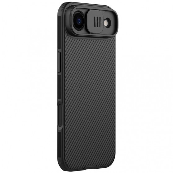 Карбонова накладка Nillkin CamShield Pro для Apple iPhone 17 Air (6.5") Black