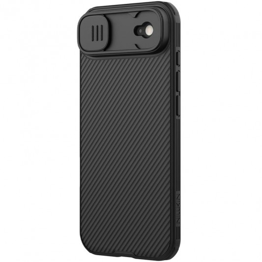 Карбонова накладка Nillkin CamShield Pro для Apple iPhone 17 Air (6.5") Black - зображення 1 