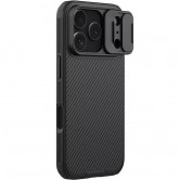 Чехол для iPhone 17 Pro Max Nillkin CamShield Pro, TPU + PC, Черный / Black