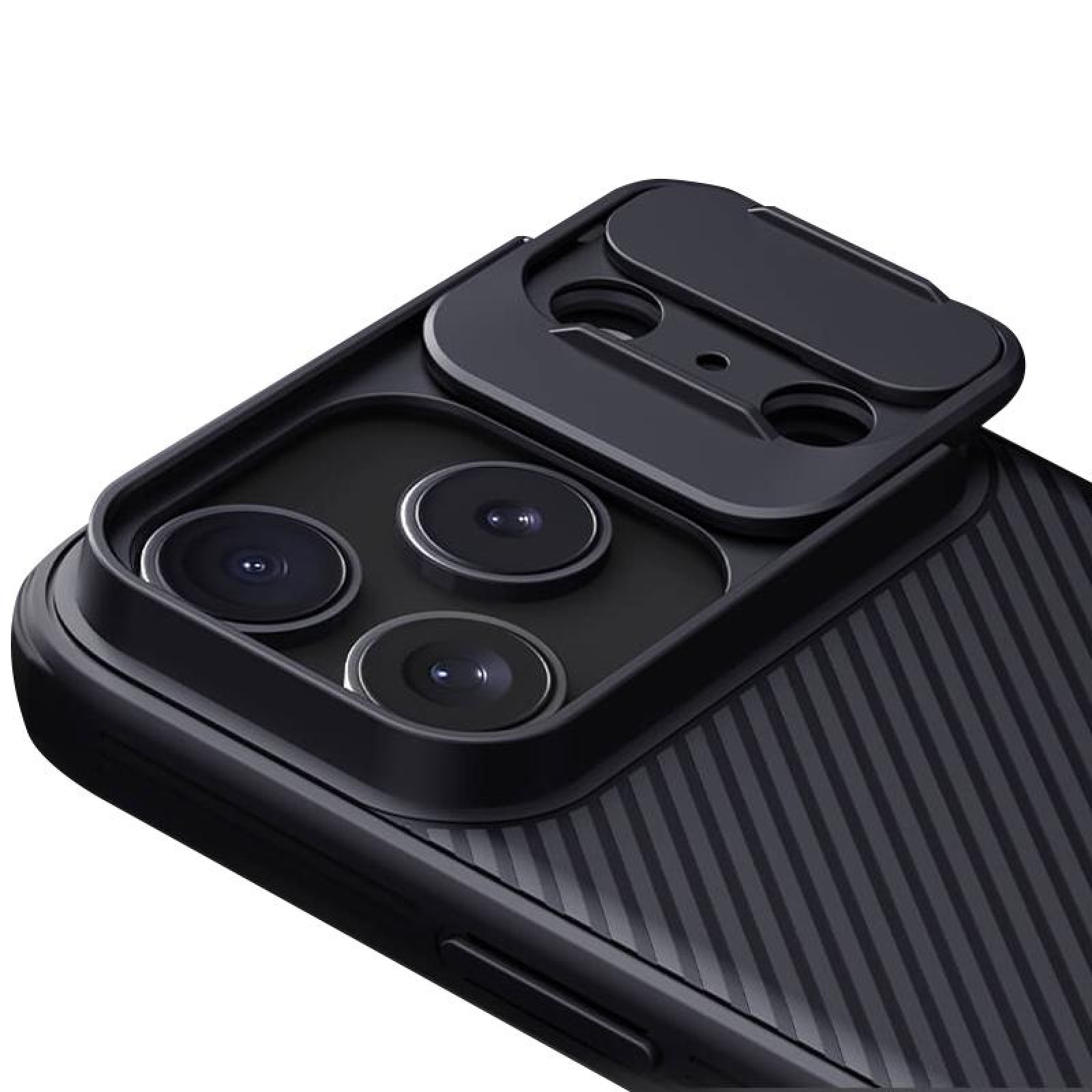 Карбоновая накладка Nillkin CamShield Pro для Apple iPhone 17 Pro