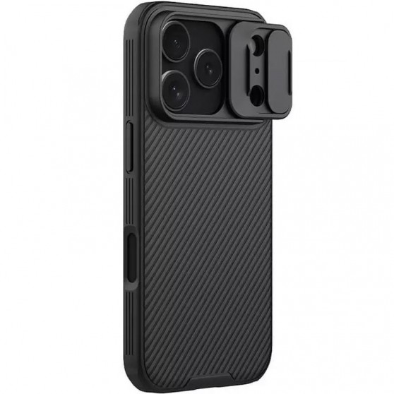 Карбонова накладка Nillkin CamShield Pro Magnetic для Apple iPhone 17 Pro Max (6.9")