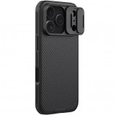 Карбоновая накладка Nillkin CamShield Pro Magnetic для Apple iPhone 17 Pro Max (6.9 дюйма) Black