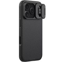 Карбонова накладка Nillkin CamShield Pro Magnetic для Apple iPhone 17 Pro Max (6.9) Black