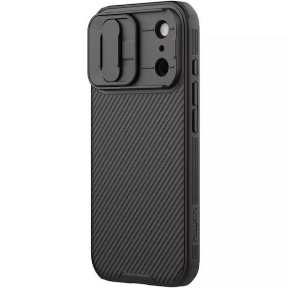 Карбонова накладка Nillkin CamShield Pro Magnetic для Apple iPhone 17 Pro Max (6.9") Black