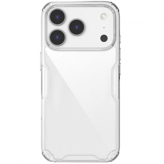 TPU чехол Nillkin Nature Pro Series для Apple iPhone 17 Pro Max (6.9") Бесцветный (прозрачный)