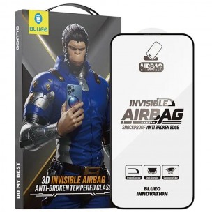 Защитное 3D стекло Blueo Invisible Airbag Anti-Broken для Apple iPhone 17 Pro Max (6.9") Черный Защитное 3D стекло Blueo Invisible Airbag Anti-Broken для Apple iPhone 17 Pro Max (6.9") Черный