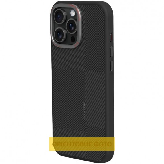 TPU чехол Monzo (MagFit) для Apple iPhone 17 (6.3") Silver