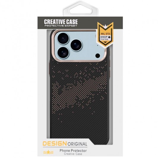 TPU чохол Monzo (MagFit) для Apple iPhone 17 Pro (6.3") Titanium gold - зображення 2 