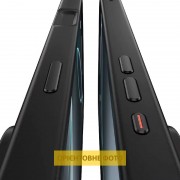 TPU+PC чохол Metal Buttons with MagSafe Colorful для Apple iPhone 17 Air (6.5") Чорний / Black