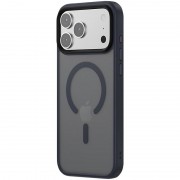 TPU+PC чохол Metal Buttons with MagSafe Colorful для Apple iPhone 17 Pro Max (6.9") Синій / Navy Blue