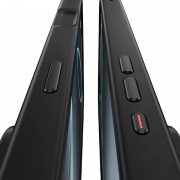 TPU+PC чохол Metal Buttons with MagSafe Colorful для Apple iPhone 17 Pro Max (6.9") Чорний / Black
