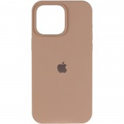 Чохол Silicone Case (AA) Logo with MagSafe для Apple iPhone 11 (6.1") Бежевий / Desert Gold