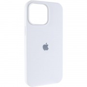 Чохол Silicone Case (AA) Logo with MagSafe для Apple iPhone 11 (6.1") Білий / White