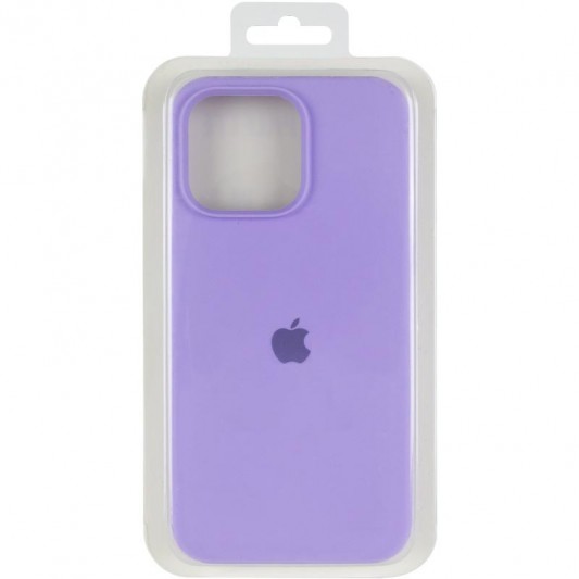 Чохол Silicone Case (AA) Logo with MagSafe для Apple iPhone 11 Pro (5.8") Бузковий / Dasheen - зображення 3 