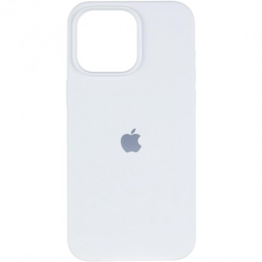 Чохол Silicone Case (AA) Logo with MagSafe для Apple iPhone 11 Pro Max (6.5") Білий / White - зображення 1 