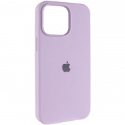 Чохол Silicone Case (AA) Logo with MagSafe для Apple iPhone 11 Pro Max (6.5") Бузковий / Lilac