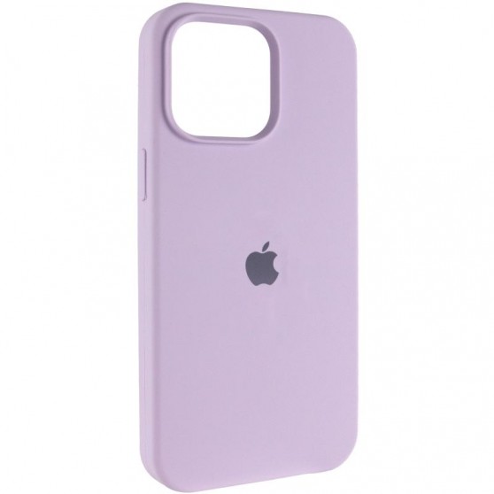 Чехол Silicone Case (AA) Logo with MagSafe для Apple iPhone 11 Pro Max (6.5") Сиреневый / Lilac