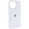 Чохол Silicone Case (AA) Logo with MagSafe для Apple iPhone 14 (6.1") Білий / White