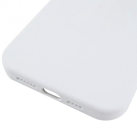 Чохол Silicone Case (AA) Logo with MagSafe для Apple iPhone 14 Pro (6.1") Білий / White - зображення 4 
